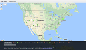 American states with anti bsl legislation